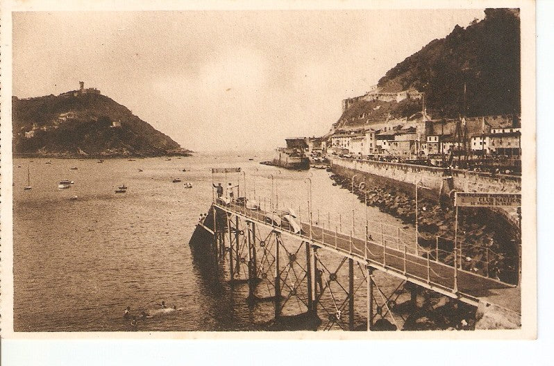 Postal 027475 : San Sebastian. Embarcadero
