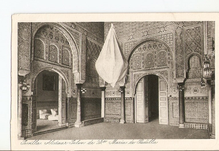 Postal 027480 : Sevilla. Alcazar Salon de Da; Maria de Padilla