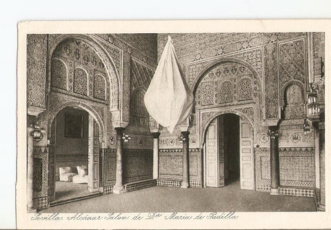 Postal 027480 : Sevilla. Alcazar Salon de Da; Maria de Padilla