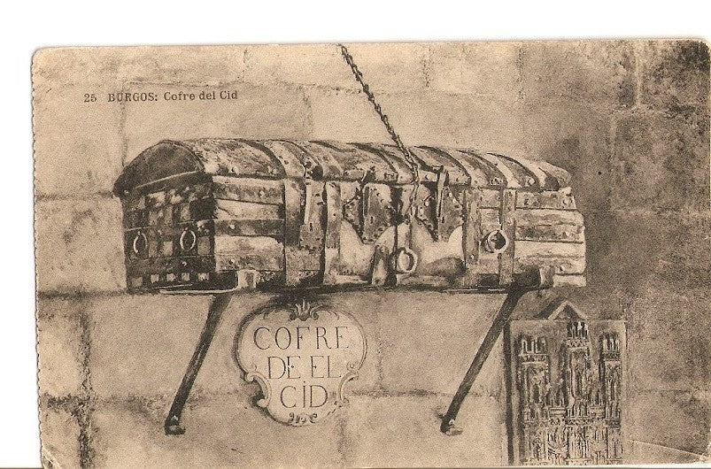 Postal 027489 : Burgos: Cofre del Cid