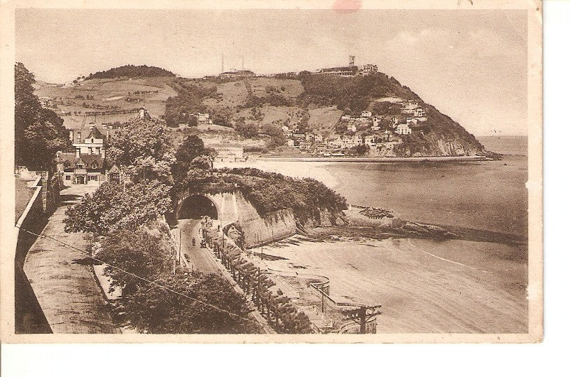 Postal 027507 : San Sebastian. Miramar y Monte Igueldo
