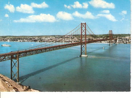Postal 027519 : Ponte Salazar, Lisboa