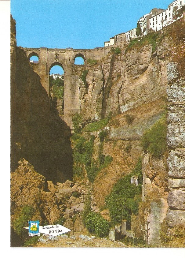 Postal 027531 : Ronda (Serranñia del Sol), El Tajo. Puente Nuevo