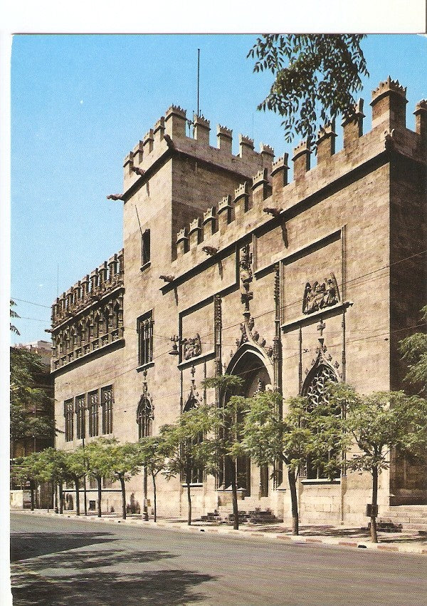 Postal 027538 : Valencia, La Lonja