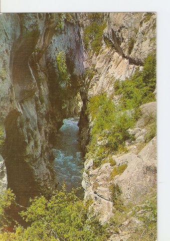 Postal 027545 : Congosto de Ventamillo y rio Esera, Ruta Benasque (Pirineo Aragones)