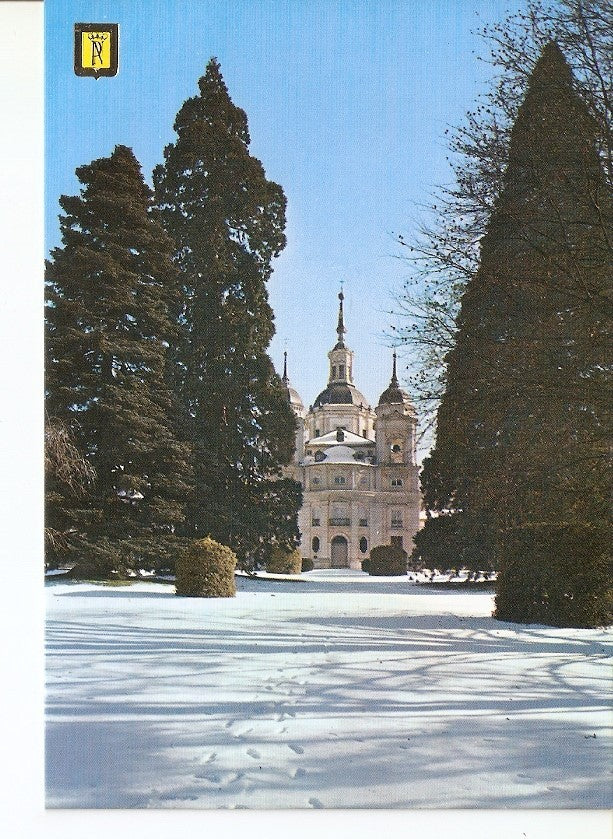 Postal 027558 : La Granja de San Ildefonso (Segovia). La Colegiata