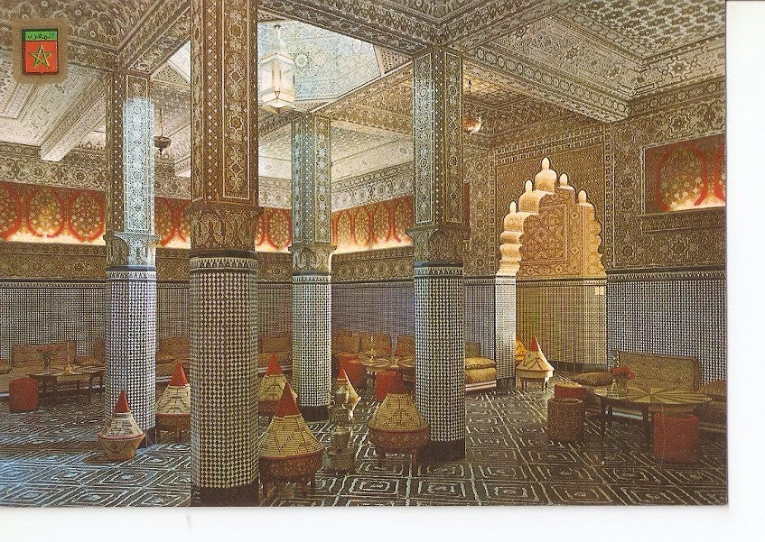 Postal 027566 : Marrakech, Restaurante Ksar-Hamra