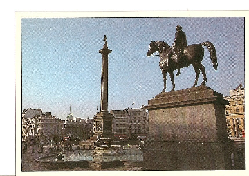 Postal 027584 : London, Trafalgar Square
