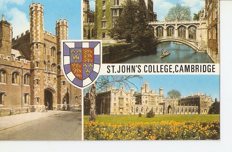 Postal 027599 : St. Johns College, Cambridge