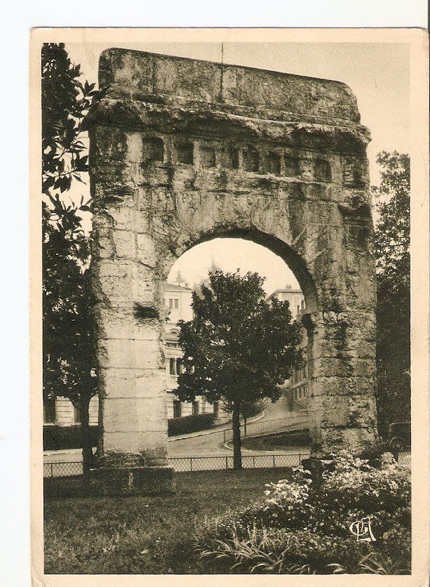 Postal 027609 : Aix-Les-Bains. Arc de Campanus