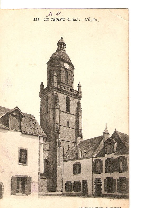 Postal 027610 : Le Croisic - LEglise
