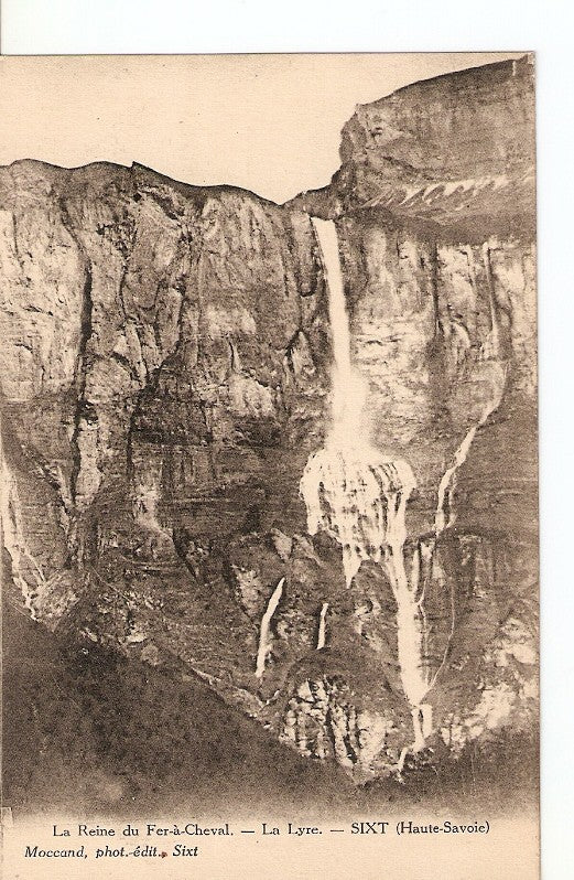 Postal 027625 : La Reine du Fer-à-Cheval. La Lyre, Sixt (Haute-Saovie)