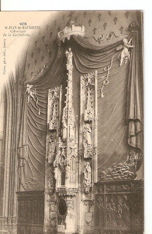 Postal 027631 : St-Jean-de-Maurienne. Ciborium de la Cathedrale