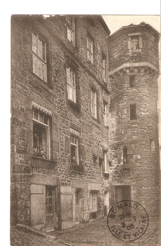 Postal 027636 : Saint Malo - Maison de la Duchesse Anne