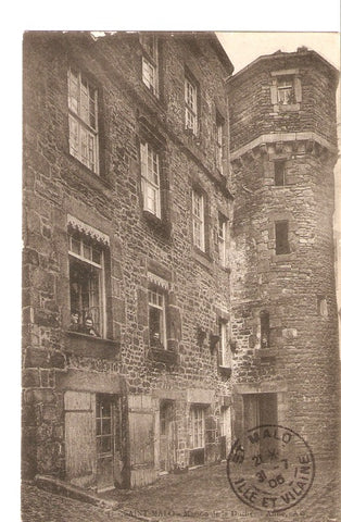Postal 027636 : Saint Malo - Maison de la Duchesse Anne