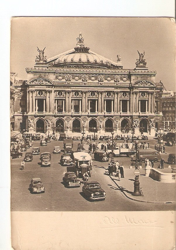 Postal 027639 : Paris, LOpera