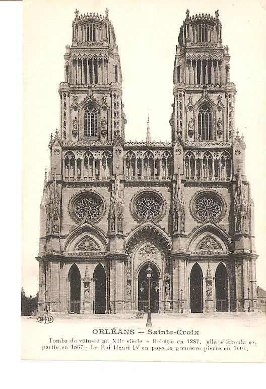 Postal 027646 : Orleans - Sainte-Croix