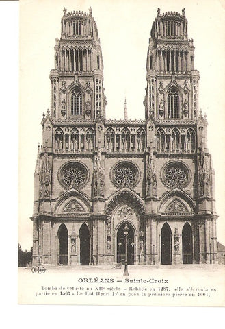 Postal 027646 : Orleans - Sainte-Croix
