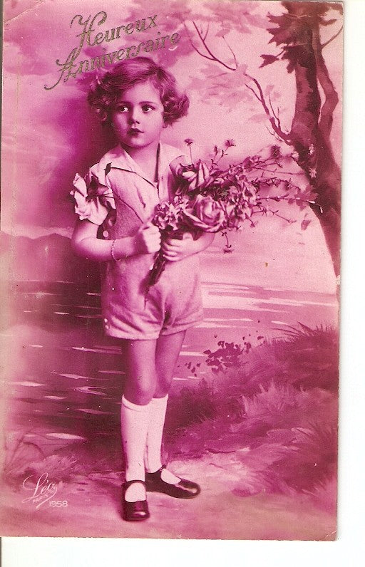 Postal 027649 : Heureux Anniversaire