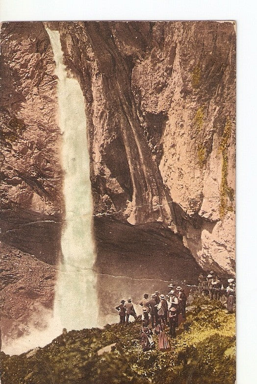Postal 027651 : Berglistüber in der Fätschbachschlucht