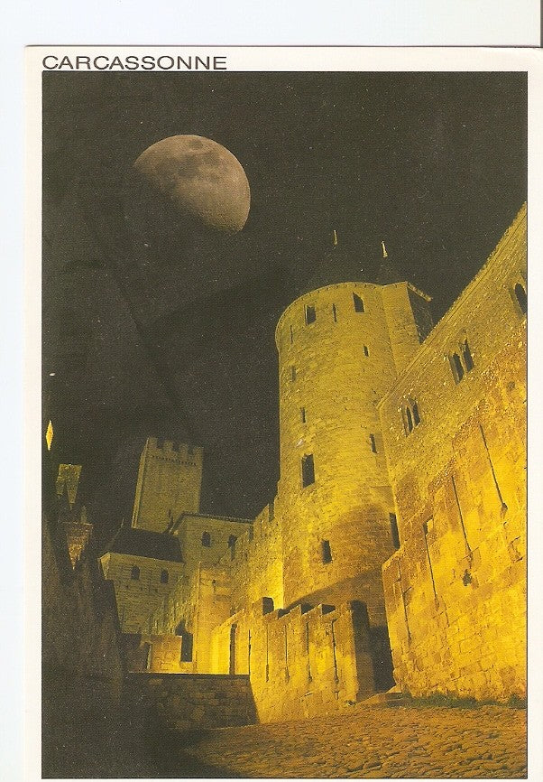 Postal 027656 : Carcassone, Cite medievale XI et XIIIo siecle. La Porte dAude