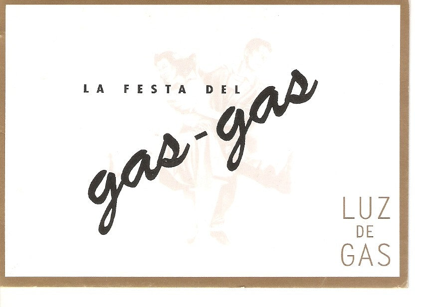 Postal 027667 : La Festa del gas-gas, Luz de Gas
