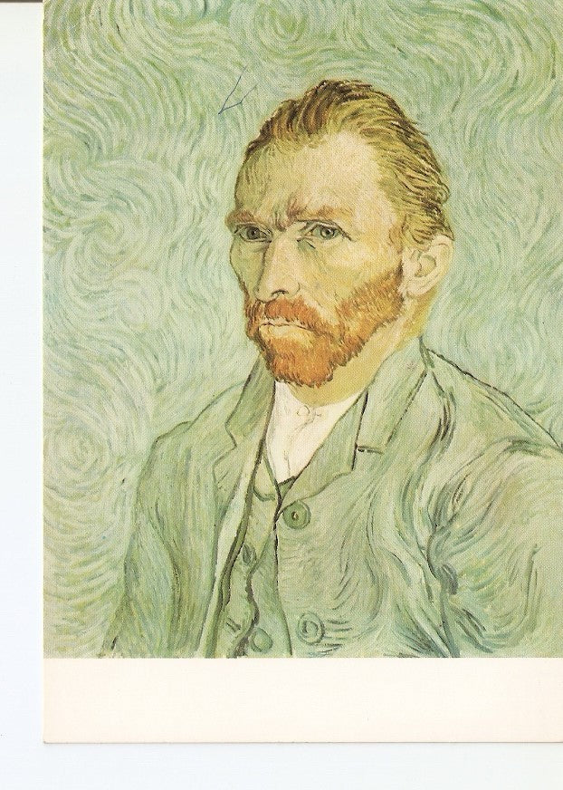 Postal 027676 : V. Van Gogh, Portrail of the artist, Musee de Louvre, Paris