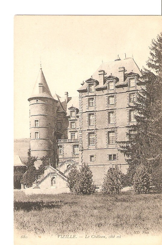 Postal 027692 : Vizille - Le Château, côte est
