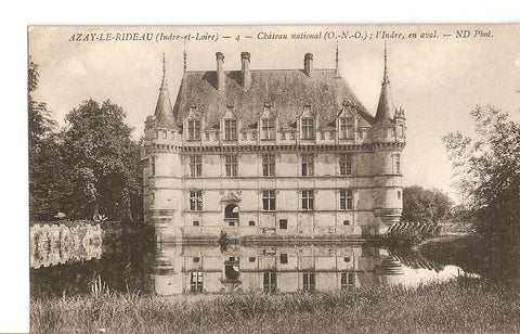 Postal 027696 : Azay-le-Rideau - Château National