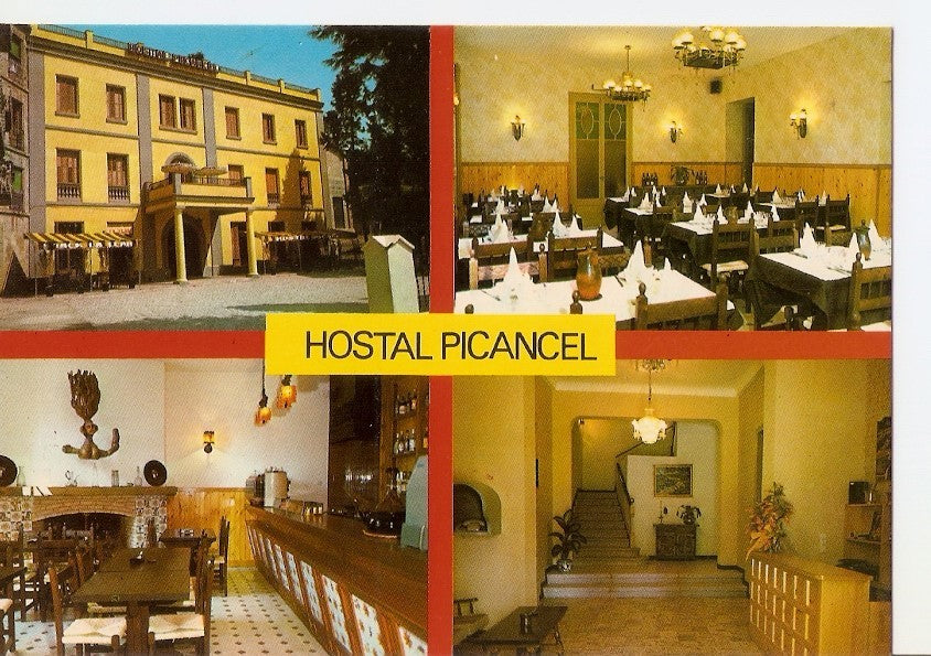 Postal 027723 : Hostal Picancel - Vilada (Barcelona)