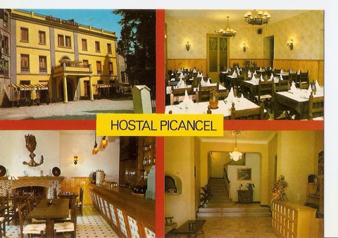Postal 027723 : Hostal Picancel - Vilada (Barcelona)
