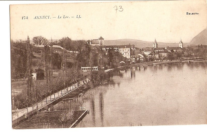 Postal 027741 : Annecy - Le Lac