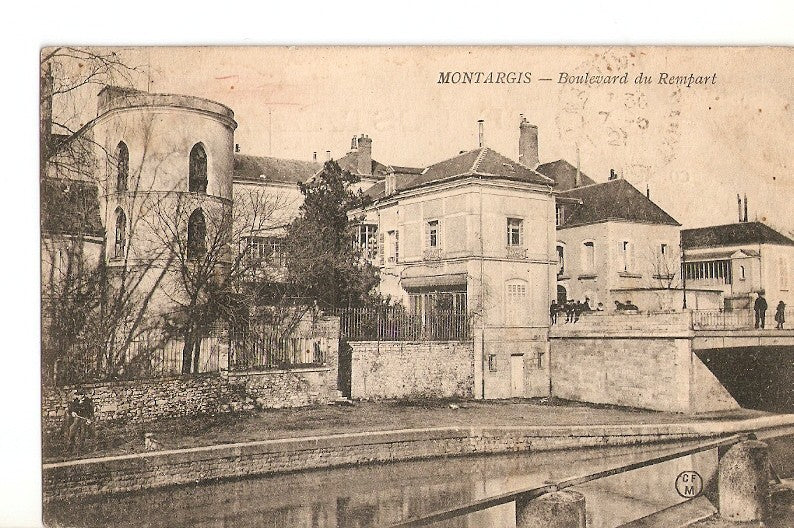 Postal 027748 : Montargis - Boulevard du Rempart