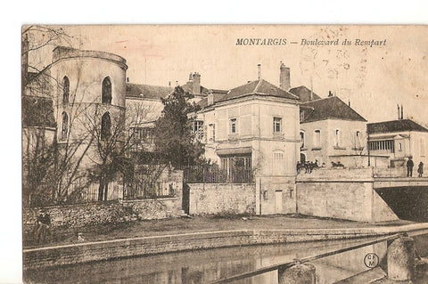 Postal 027748 : Montargis - Boulevard du Rempart