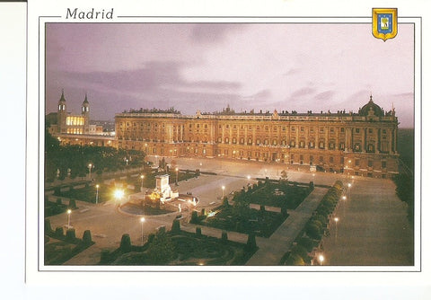 Postal 027784 : Madrid, Plaza de Oriente y Palacio Real