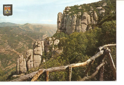 Postal 027806 : Montserrat, Creu de St.Miquel des del Camping