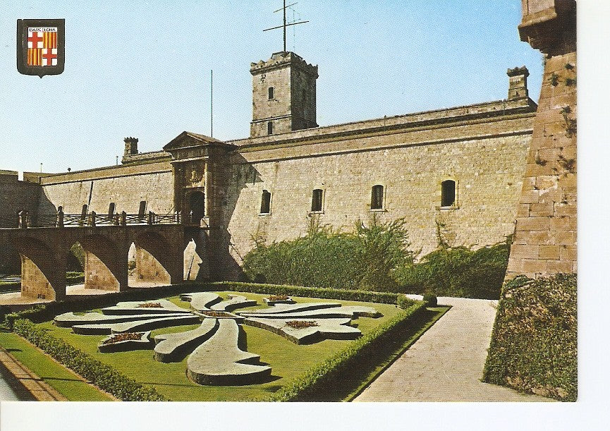 Postal 027810 : Barcelona, Castillo de Montjuich