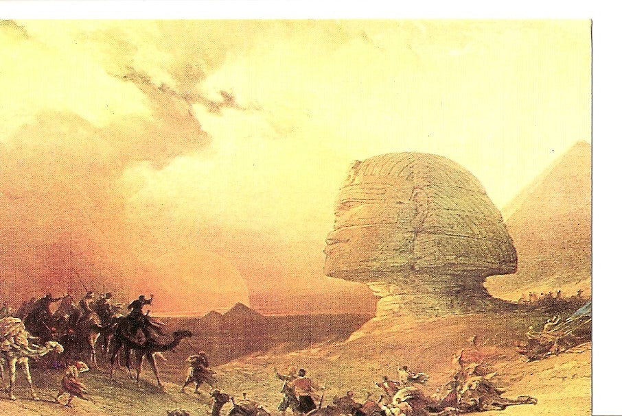Postal 027828 : Great Sphinx of Egypt