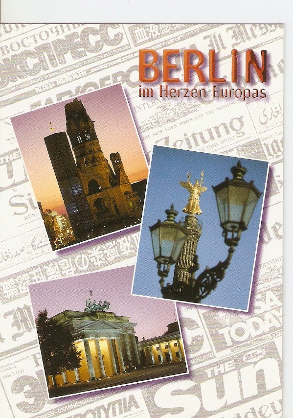 Postal 027838 : Berlin, im Herzen Europas