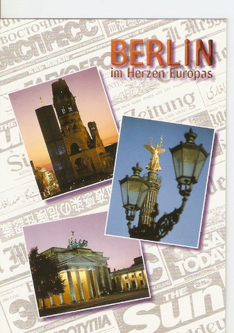 Postal 027838 : Berlin, im Herzen Europas