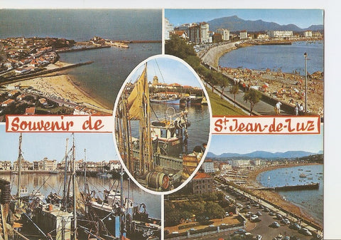 Postal 027852 : Souvenir de St. Jean-de-Luz