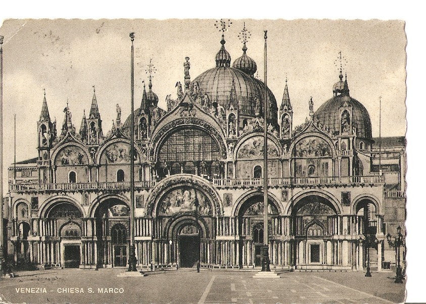 Postal 027867 : The Church of St. Mark, Venezia