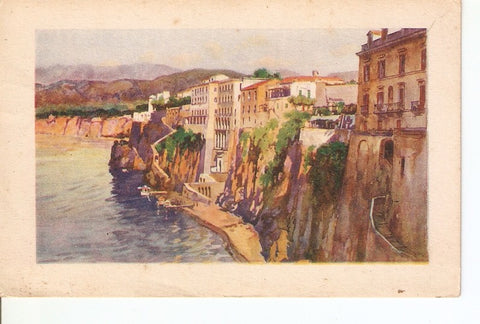 Postal 027878 : Sorrento - La Scogliera