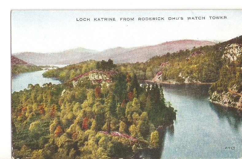 Postal 027886 : Loch Katrine From Roderick Dhus watch Tower