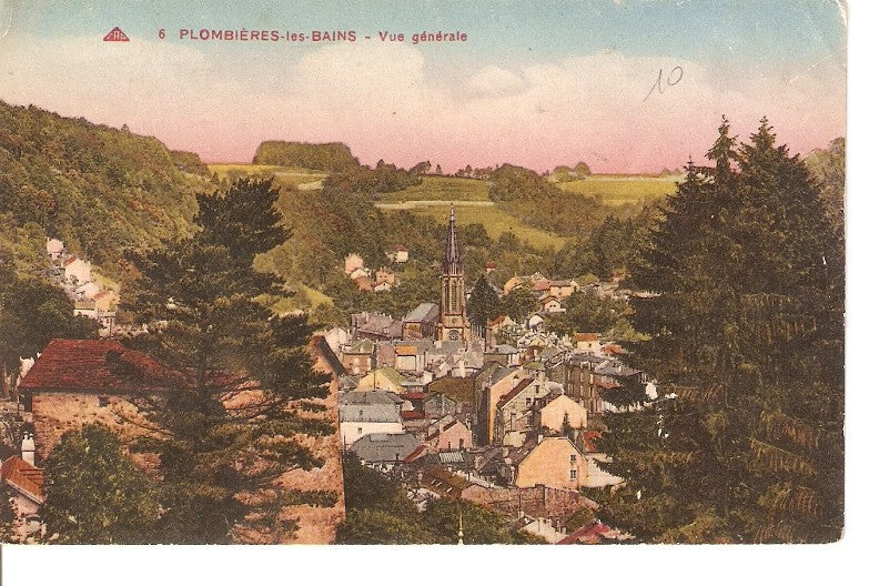 Postal 027890 : Plombieres-les-Bains