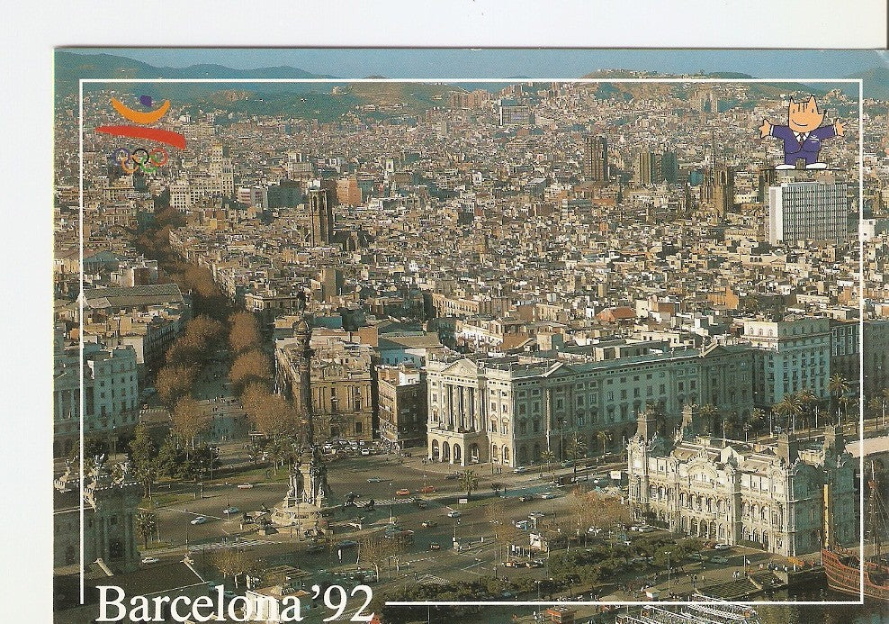 Postal 027897 : Coleccion Olimpica Barcelona 92