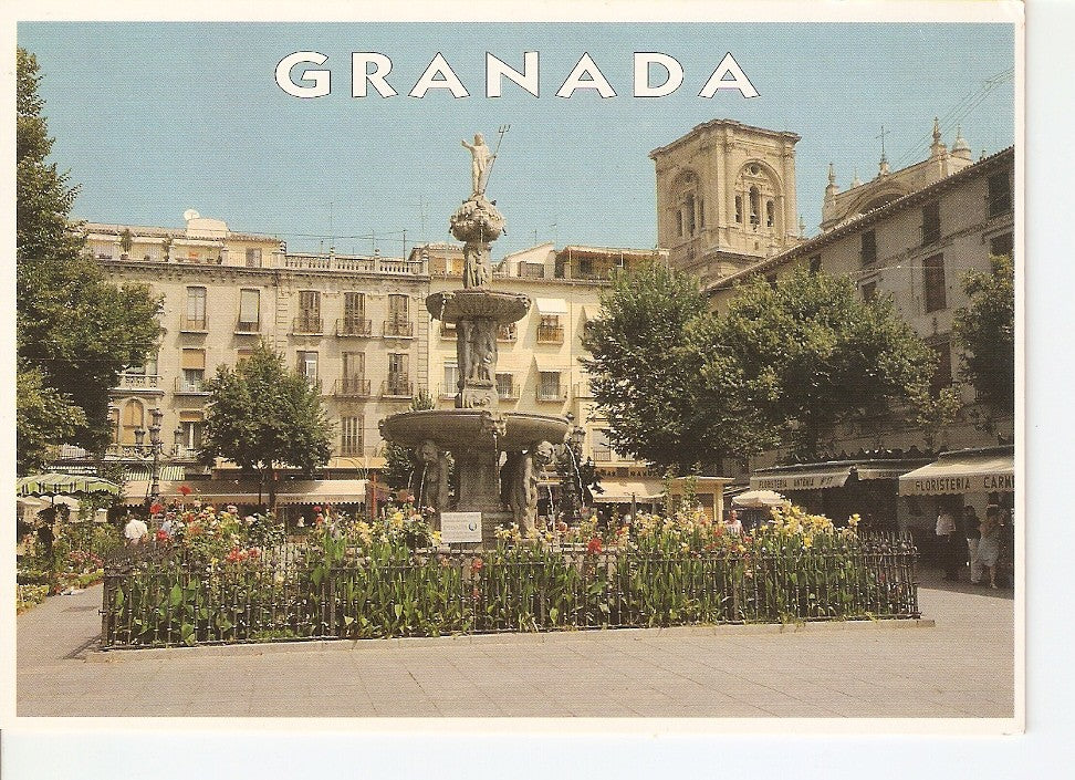 Postal 027903 : Plaza de Bib-rambla, Granada (España)
