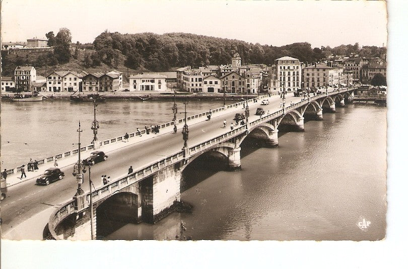 Postal 027946 : Bayonne, Le Pont Saint-Esprit
