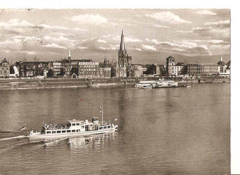 Postal 027958 : Düsseldorf - Rheinpartie