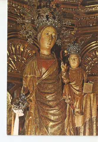 Postal 027960 : Pirineos de Lerida. El Pallars. Virgen de Valldeflors, Patrona de Tremp